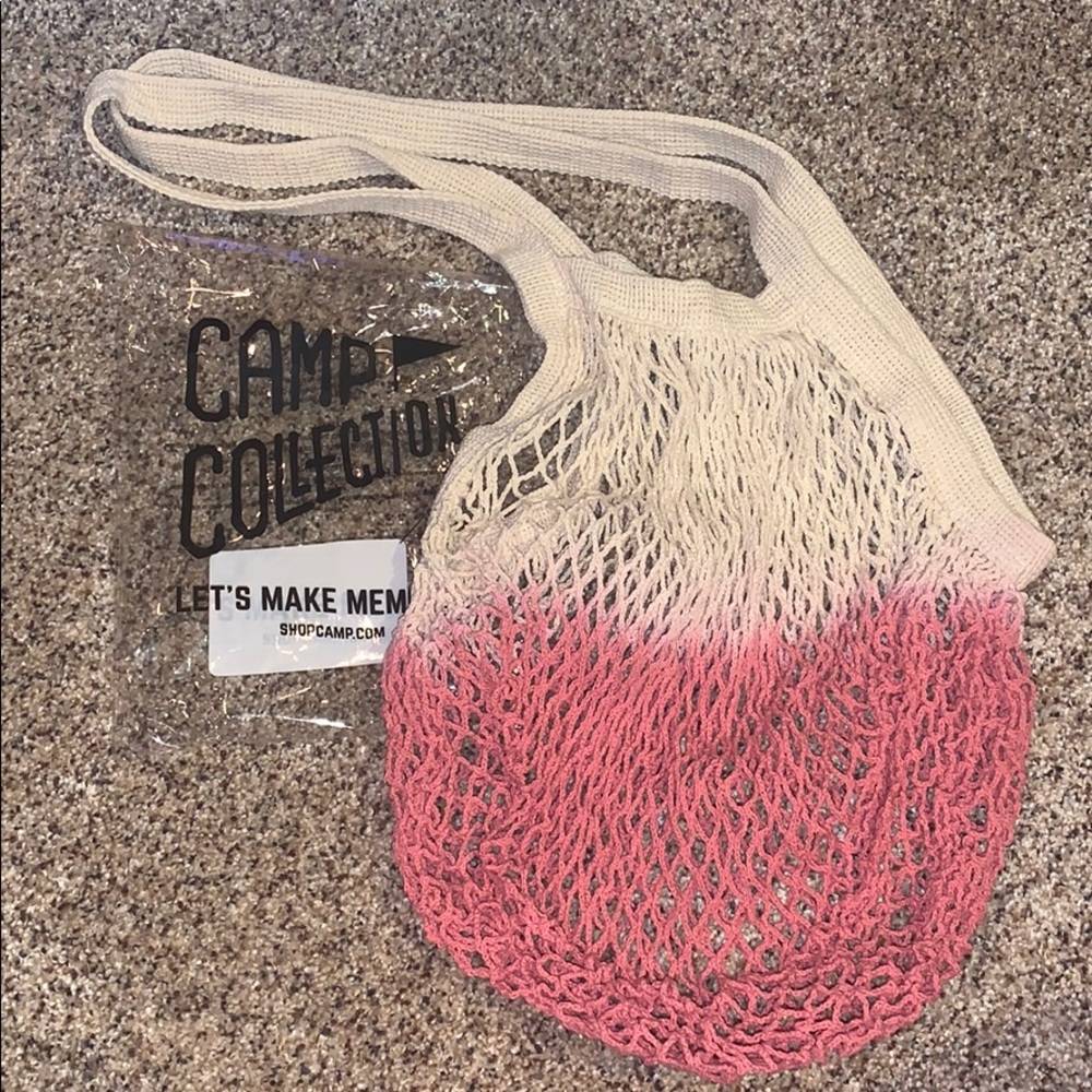 Camp collection dip die market tote